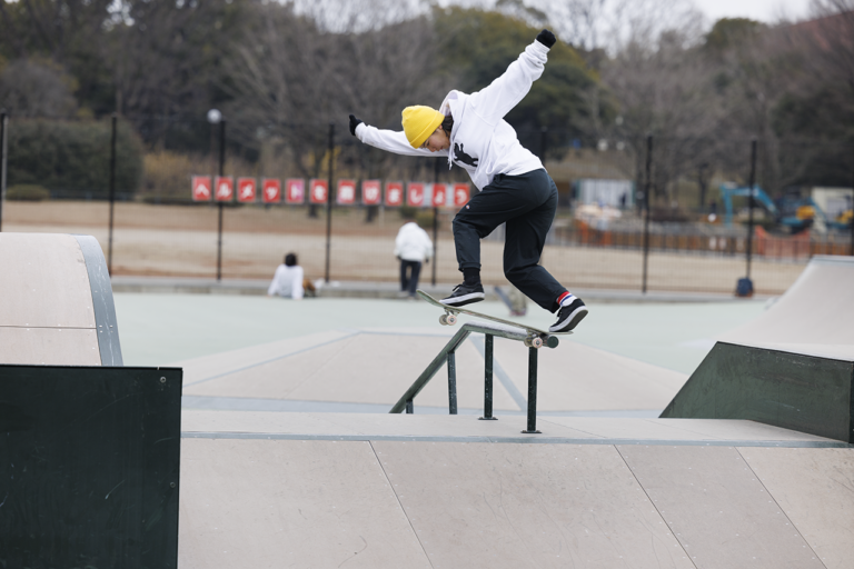 Yumeka Oda at Shonai Skatepark